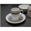 Image 2 : Spode Provence 6 Person Coffee Set with  6 Demitasse Cups, Cream and Sugar and Saucers.