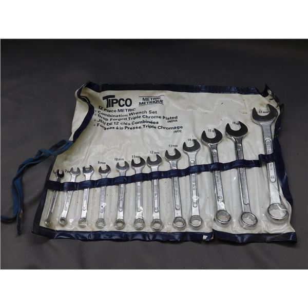 Tipco Metric Combination Wrench Set