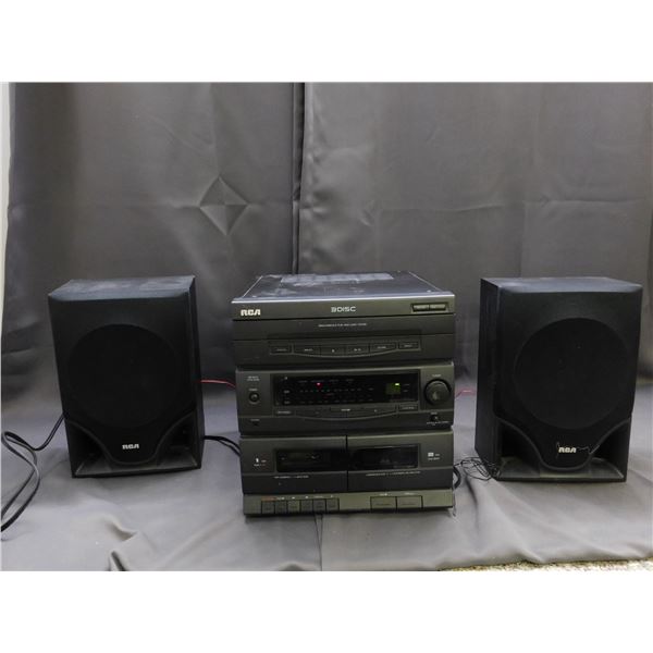 RCA 3 Disc  RP-9315 Entertainment Unit