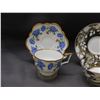 Image 5 : Lot of 4 Tea Cups and Saucers Tuscan, Royal Chelsea, Salisbury