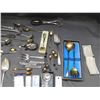 Image 4 : Lot of Assorted Silver Plate Collectible Souvenir Travel Spoons, Serving Spoons, Forks, Tongs, etc