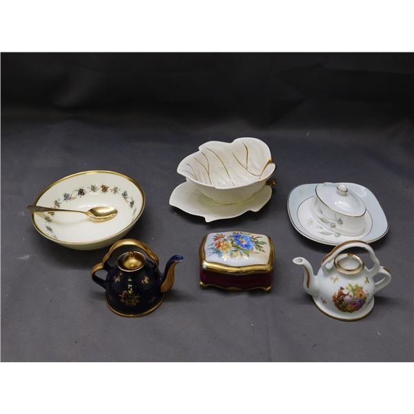 Limoges France Susie Cooper Fine Porcelain Trinkets, Dish, Bowl, Etc