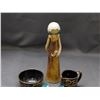 Image 3 : Lot of 5pcs Trinkets Cream and Sugar, Salt and Pepper, Figurine