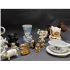 Image 3 : Lot of Porcelain Trinkets Figurines, Red Rose Tea, Etc