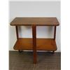 Image 1 : Wooden Side Table Half Table 22" x 22" x 12"