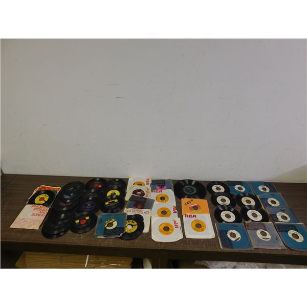 Lot of 45s Records Promos and Regular