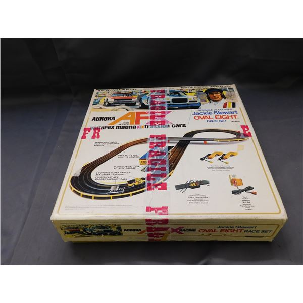 Aurora AFX Jackie Stewart Oval Eight Race Set Boxed