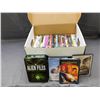 Image 1 : Box of 47 DVDs Romance, Disney, Action, Comedy Jackass, Tarzan, The Notebook, Iron Man, etc
