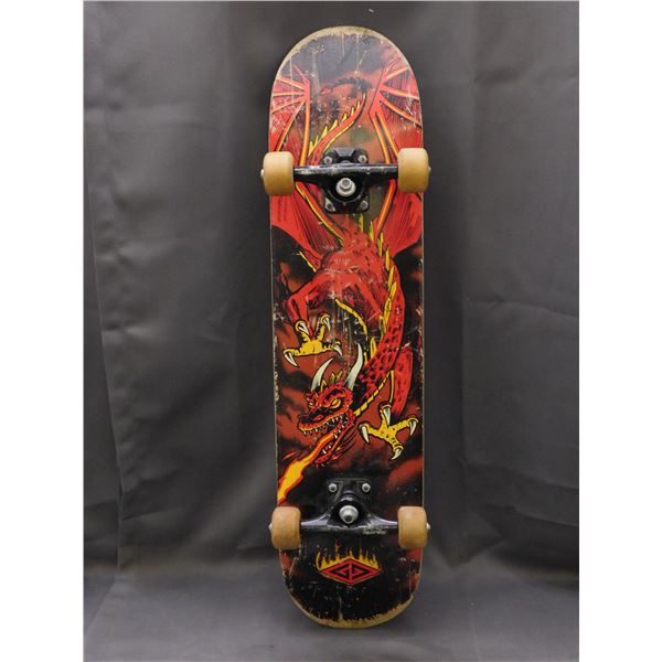Golden Dragon Skateboard 30"