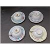 Image 6 : Lot of 4 Japan Shafford Tea Cups and Saucers Pearlescent Iridescent