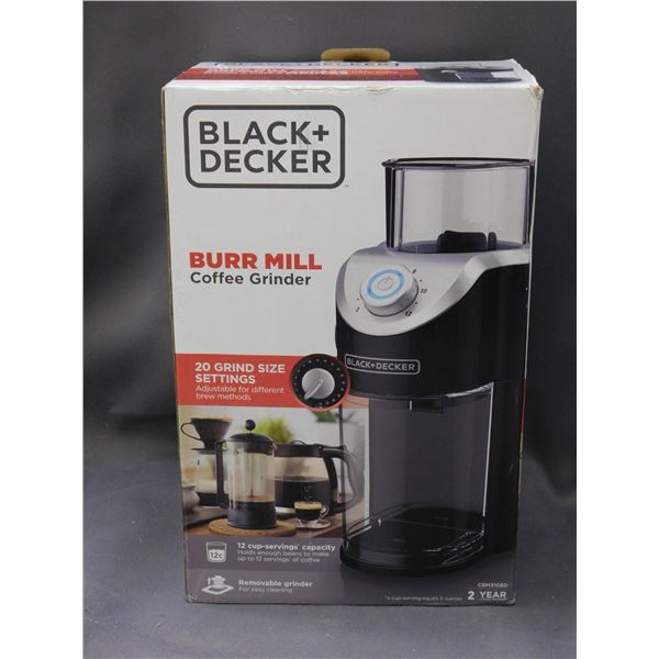 Burr Mill Coffee Grinder