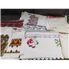 Image 3 : Lot of Tablecloths Linens Lace and Fringe, Traditional Ukrainian Eastern European, Religious