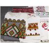 Image 4 : Lot of Tablecloths Linens Lace and Fringe, Traditional Ukrainian Eastern European, Religious