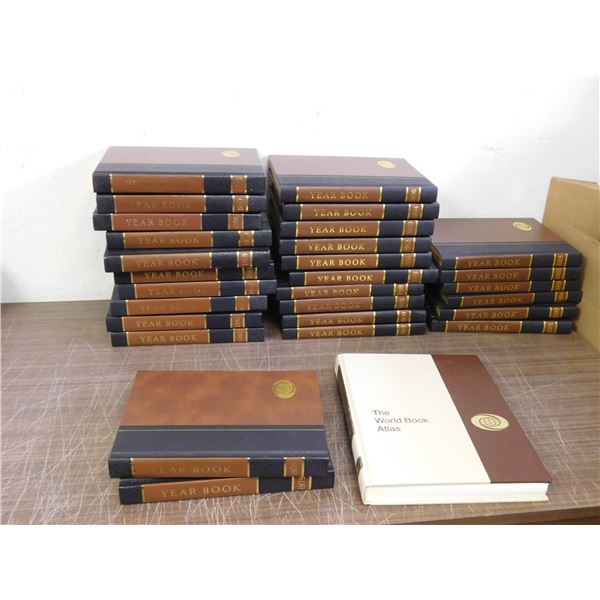LARGE LOT of World Book Encyclopedia 1970s - 2000s