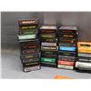 Image 2 : Lot of 50 Atari Games and Game Case