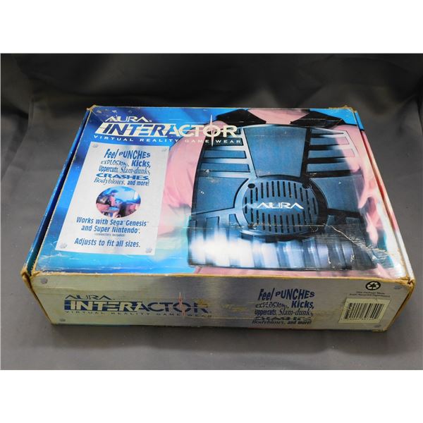 AURA Interactor Virtual Reality Game Wear for SEGA Genesis and Super Nintendo