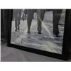Image 3 : The Beatles Black and White Framed Photo Print 2ft x 30"