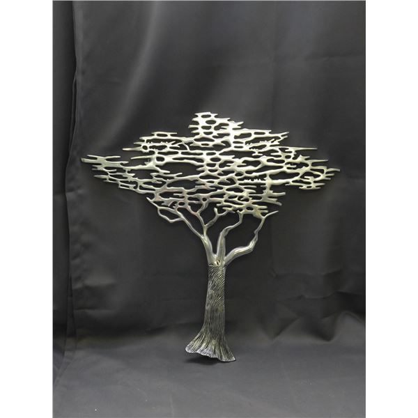 Metal Hanging Tree Wall Decoration 23" x 2ft