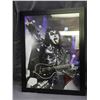Image 1 : KISS Gene Simmons Framed Photo Print 20" x 26"