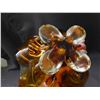 Image 7 : Art Glass Blown Glass Bird Centerpiece Chalet Style