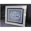 Image 1 : Persian Style Artwork Print in Custom 14" x 18" Matted Frame