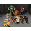 Image 1 : Lot of Toy Lot w Buzz Lightyear (works), Action Figures, Batman, LJN, Transformers