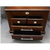 Image 4 : Large Wooden Jewelry Storage & Display Box locking w key