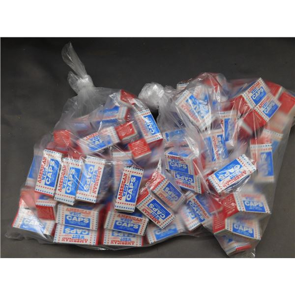 100 Cap Gun Caps 250 Shots Per Box