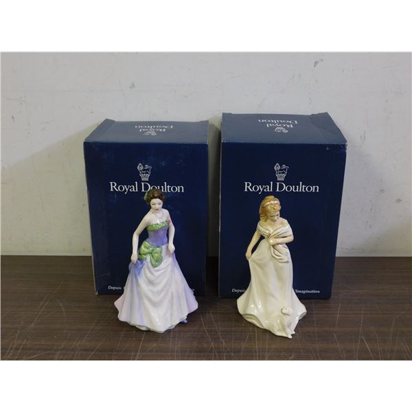 Jessica & Morning Walk Royal Doulton Figurines
