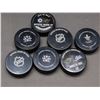 Image 2 : 7 Official Warm Up Game Pucks Wpg Jets