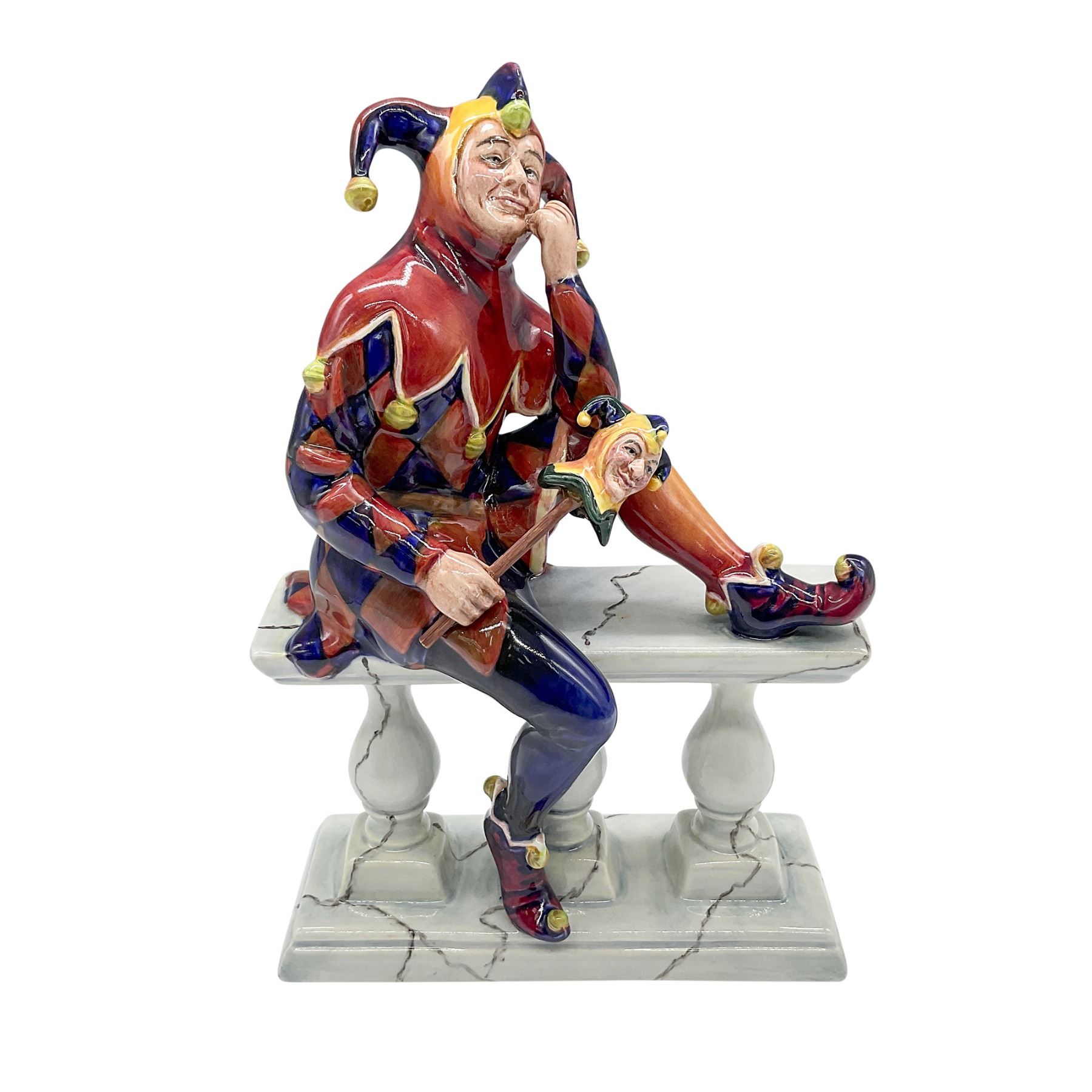 Jester Prottype Royal Doulton Prototype Figurine, Jester