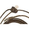 Image 2 : Ca. 1880-1920 Handmade Four Strand Rawhide Reata