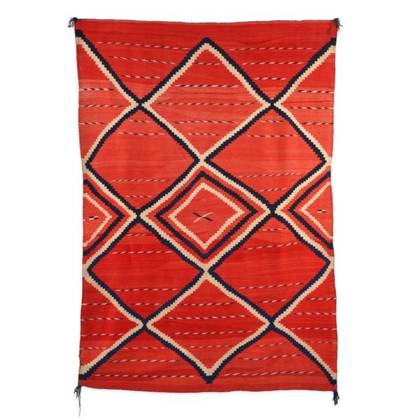 Ca. 1865-1870 Navajo Late Classic Serape ex-Evans