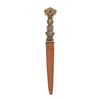 Image 2 : Ornate Stainless Steel Painted Letter Opener c1950