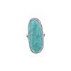 Image 2 : Navajo Sterling Silver Large Chrysocolla Ring