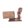 Image 1 : Collection of Handcarved African & Indian Wood Art