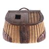 Image 1 : E.P. Peter Model 6 Leather & Willow Fishing Creel
