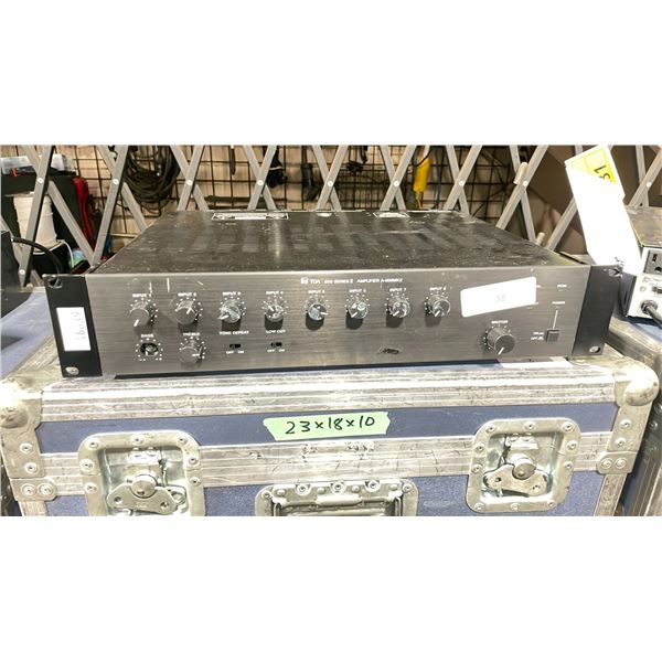 TOA 900 SERIES 2 PROFESSIONAL RACK MOUNTED A-906MK2 8 CHANNEL POWER ...