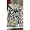 Image 1 : BIN OF ASSORTED MANFROTTO COMMERCIAL PRODUCTION ALTO-POLE ACCESSORIES *BIN INCLUDED*