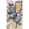 Image 2 : FAST TRACK IMPEX HE1001 BLACK MESH HIGH BACK ADJUSTABLE TASK CHAIR  *IN BOX*