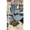 Image 2 : FAST TRACK IMPEX ME2001 BLACK MESH HIGH BACK ADJUSTABLE TASK CHAIR *IN BOX*