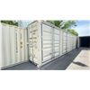 Image 2 : BEIGE 40' HC, 52,910 MAX CAPACITY INDUSTRIAL TRANSPORT CONTAINER WITH 4 DUAL SWING SIDE DOORS