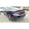 Image 2 : 2016 DODGE CHARGER, 4DR SEDAN, BLACK, VIN 2C3CDXAG6GH324022