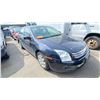 Image 2 : 2008 FORD FUSION SE, 4DR SEDAN, BLACK, VIN 3FAHP07Z58R258437