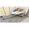 Image 1 : 1997 EZLOADER TRAILER VIN 1ZEABJCA0VA028579, 1997 SEADOO GSI, WHITE, VIN ZZN30052J6975622