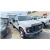 Image 2 : 2009 FORD F250 LX SUPERDUTY, 2DR PICKUP, WHITE, VIN 1FTNF20559EA93092