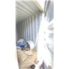 Image 2 : 20' STD CONTAINER WITH DUAL SWING REAR DOOR WITH CAM LOCKS CONTAINER #RXCU1061635