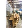 Image 2 : MAKITA LS1013L COMPOUND MITRE SAW WITH APPROX. 9FT X 2.5FT WORK BENCH INCLUDED