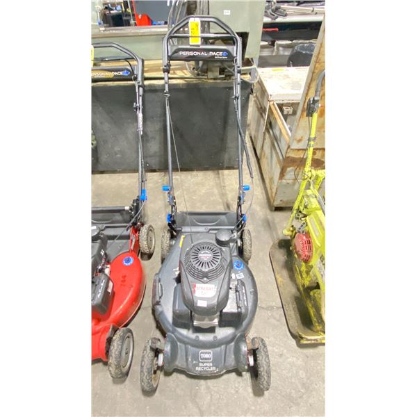 TORO SUPER RECYCLER GAS LAWNMOWER W/PERSONAL PACE SELF-PROPEL SYSTEM