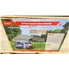 Image 2 : EINGP 20' X 20' ALL-STEEL  DURABLE CARPORT W/ 10' OPEN SIDEWALLS USING 27 GA CORRUGATED PANELS FOR